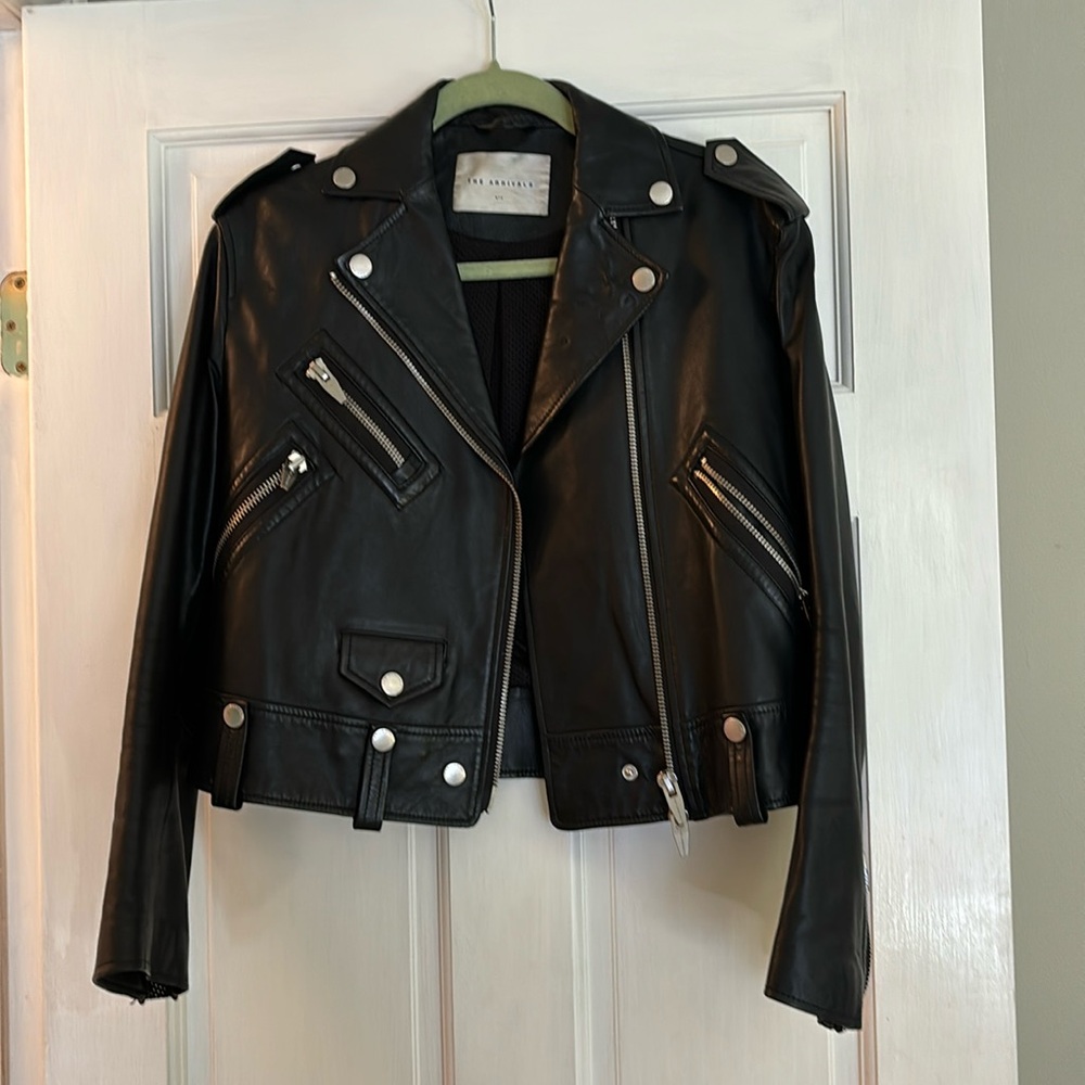 The Arrivals 🖤 Leather Moto Jacket